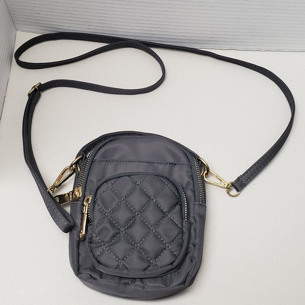 Mini Crossbody Bag (Grey)